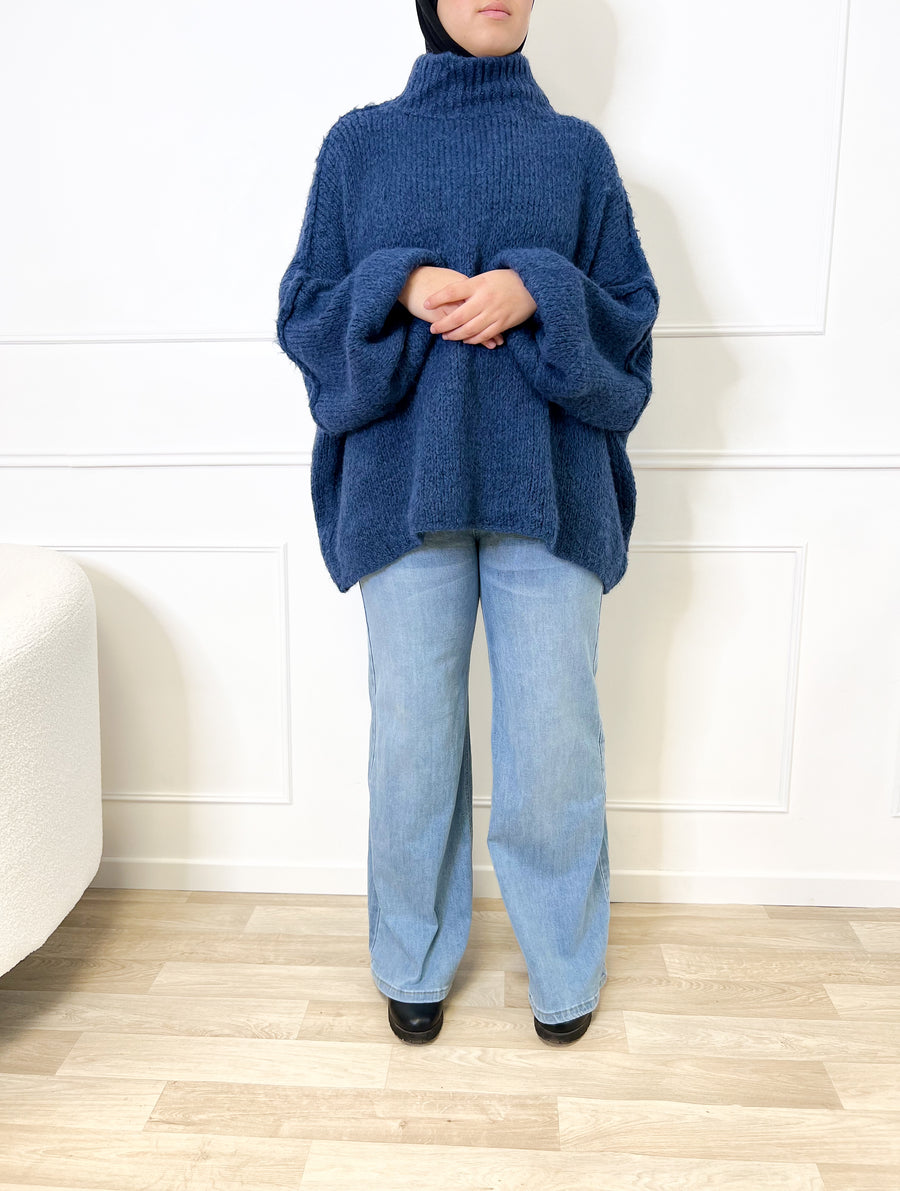 Jeans wide leg - Bleu clair