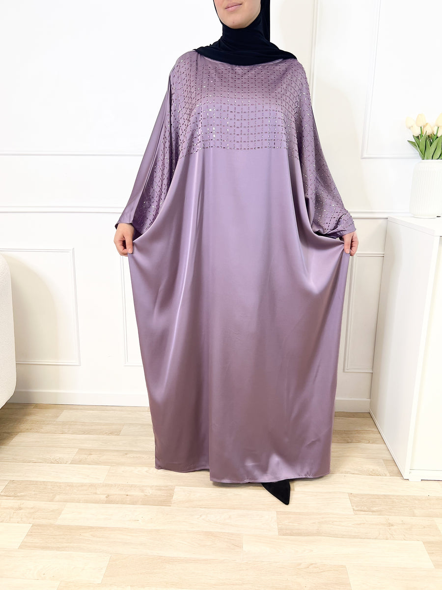 Abaya diamond - Lavande