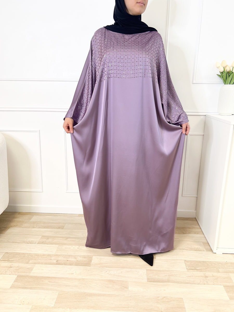 Abaya diamond - Lavande