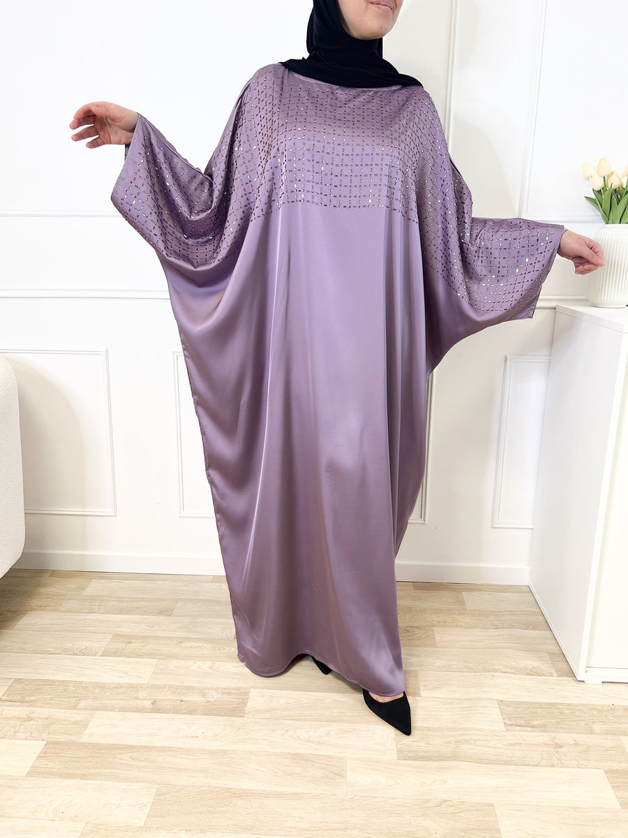 Abaya diamond - Lavande