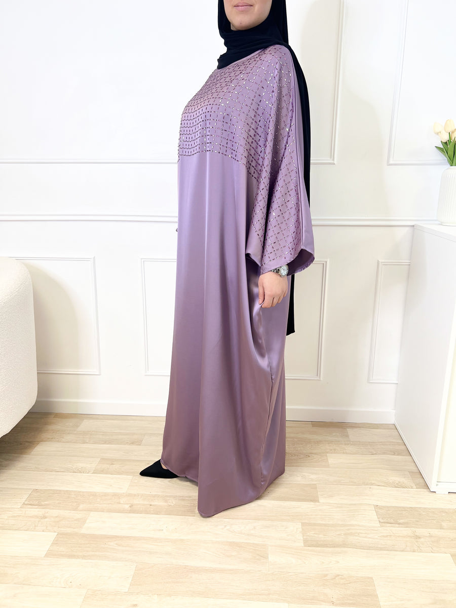 Abaya diamond - Lavande