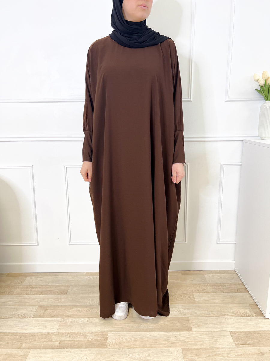 Abaya Microfibre - marron