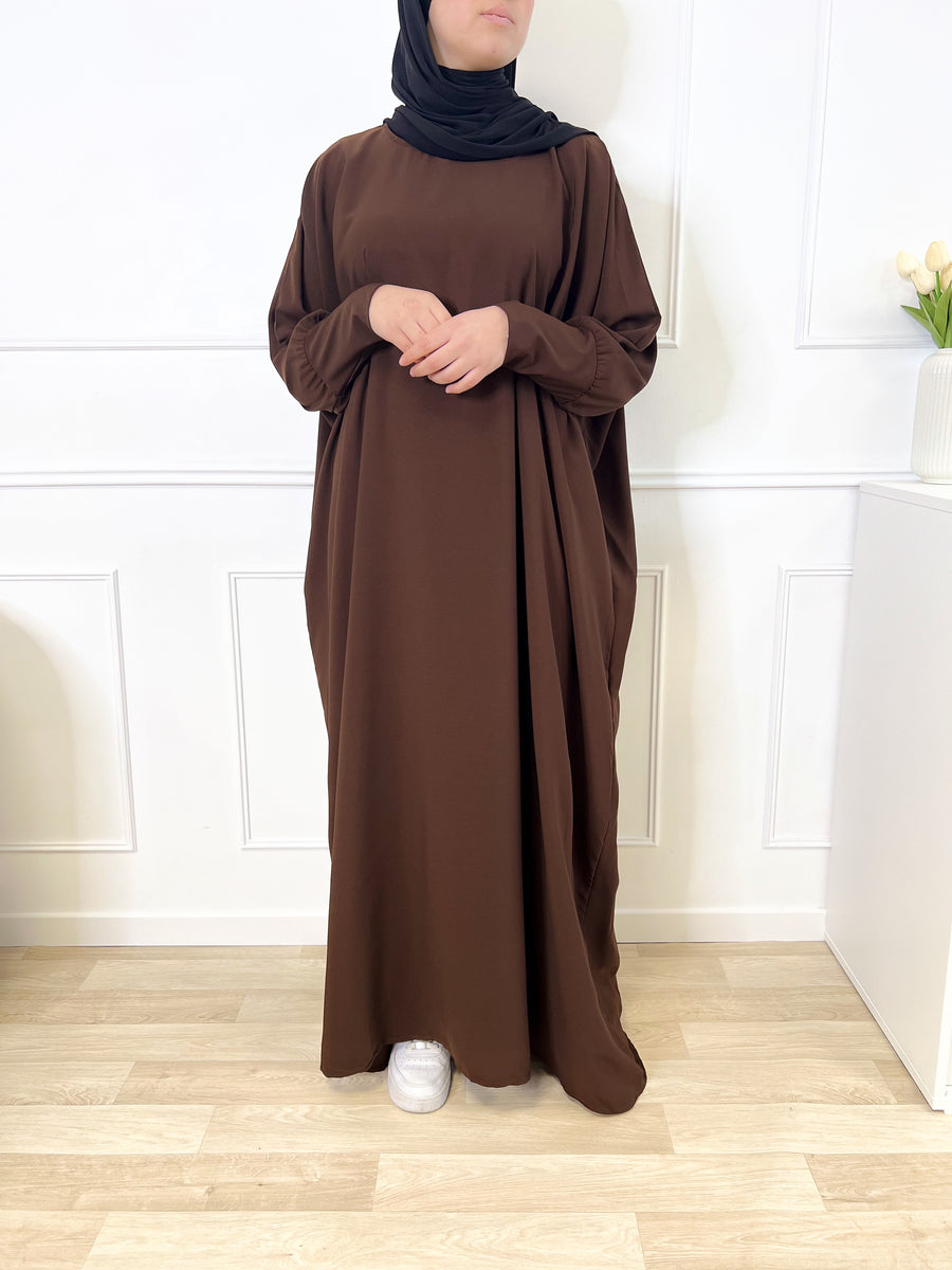 Abaya Microfibre - marron