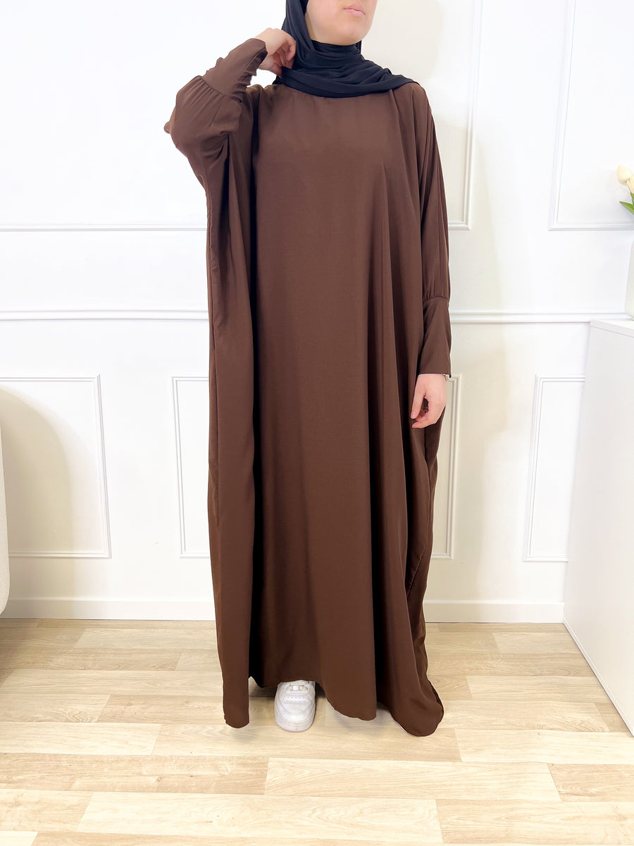 Abaya Microfibre - marron