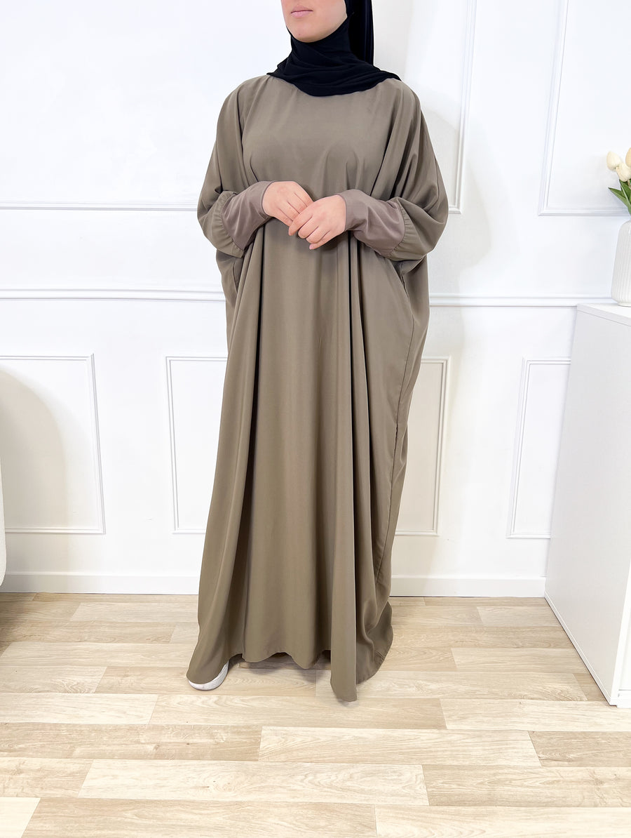 Abaya Microfibre - Taupe