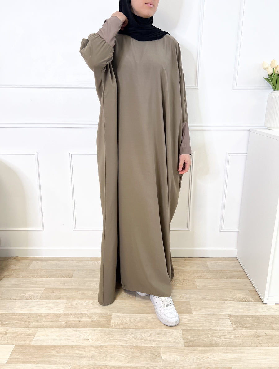 Abaya Microfibre - Taupe