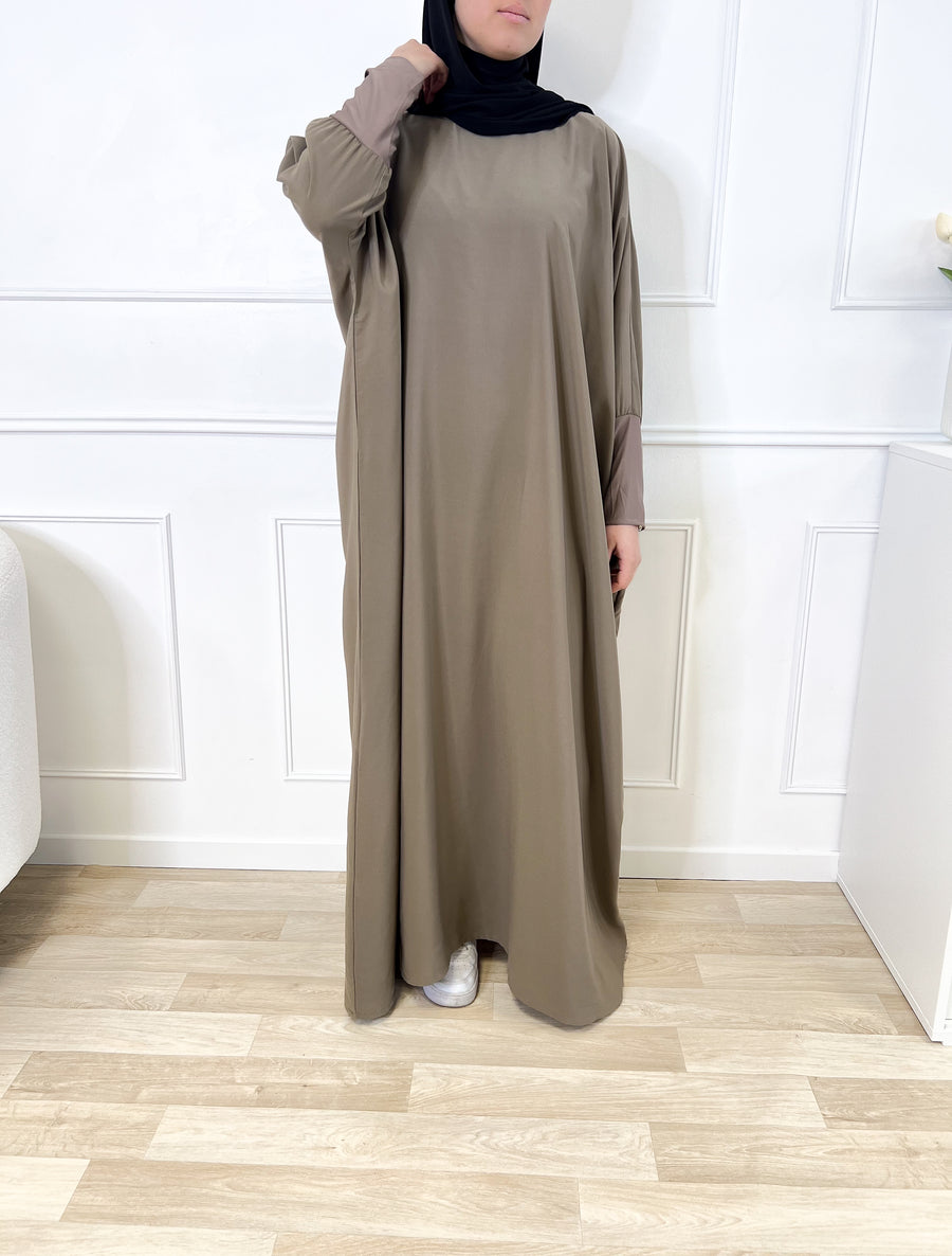 Abaya Microfibre - Taupe