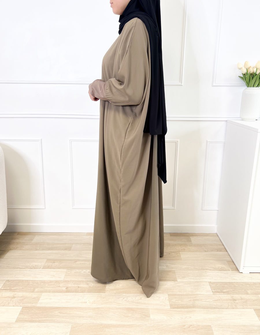 Abaya Microfibre - Taupe