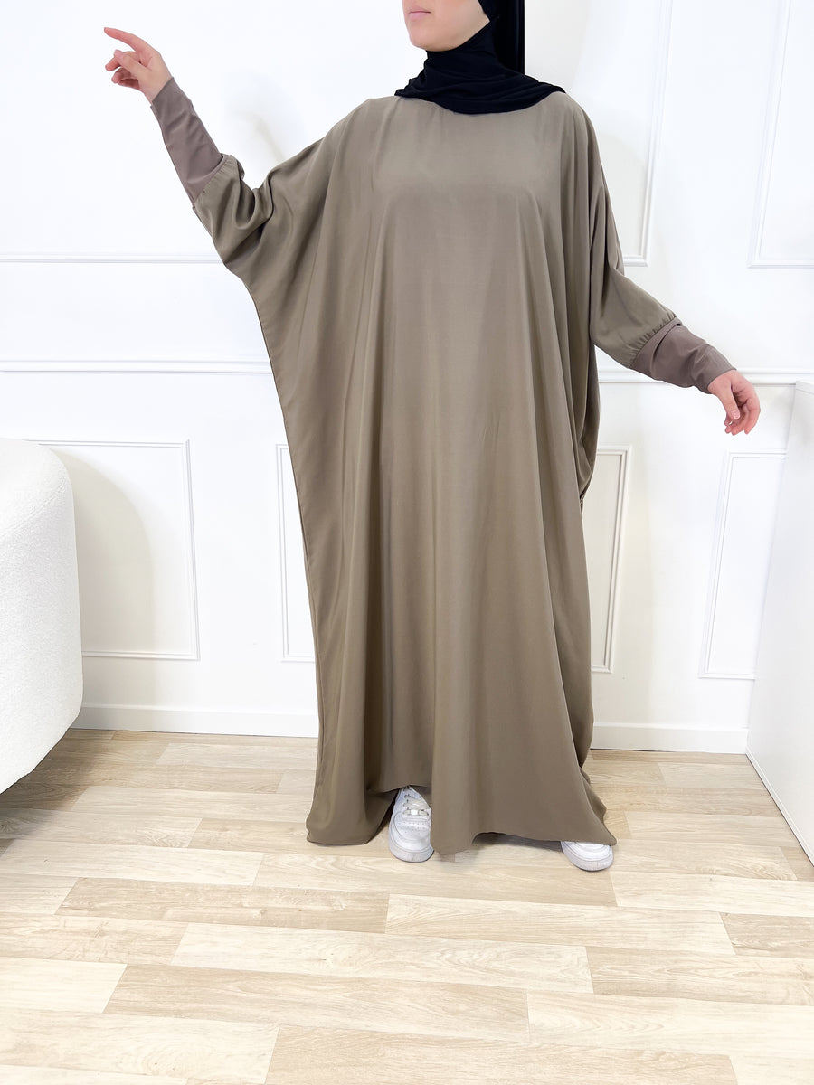 Abaya Microfibre - Taupe