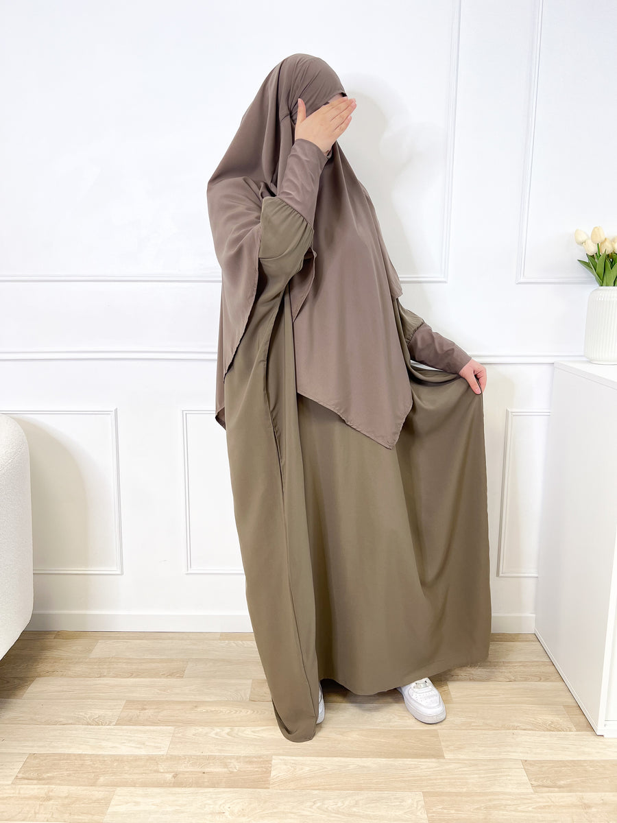 Khimar Microfibre - Taupe