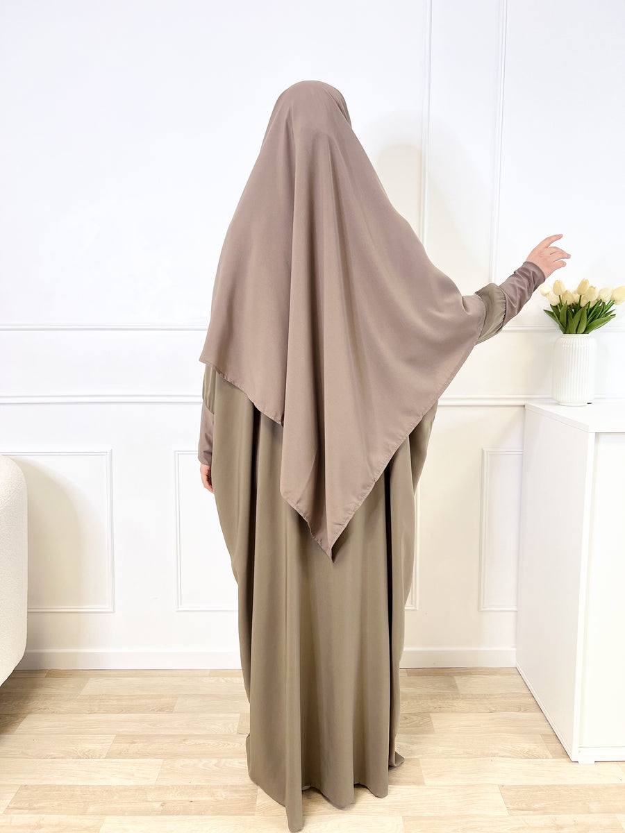 Khimar Microfibre - Taupe