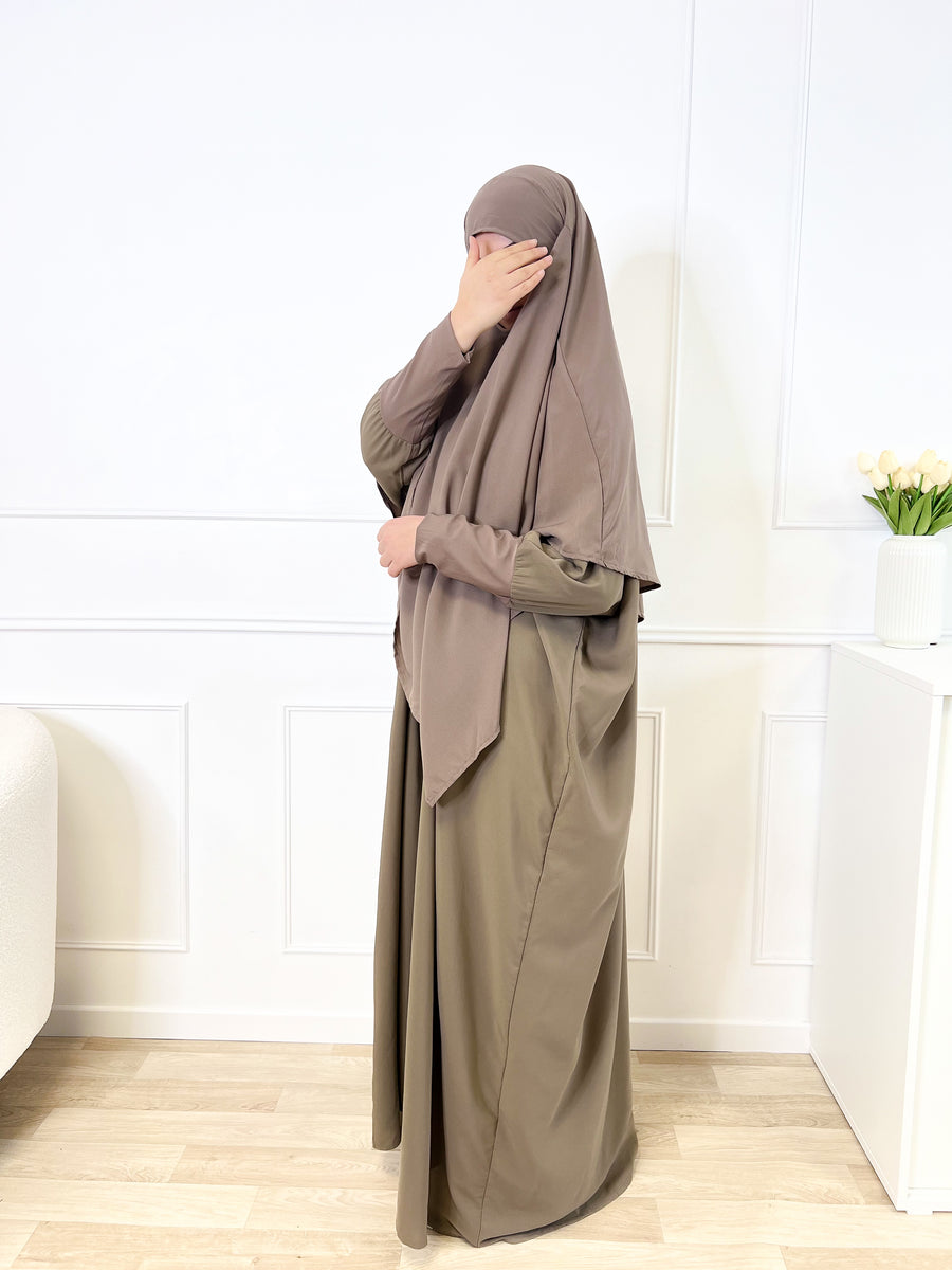 Abaya Microfibre - Taupe