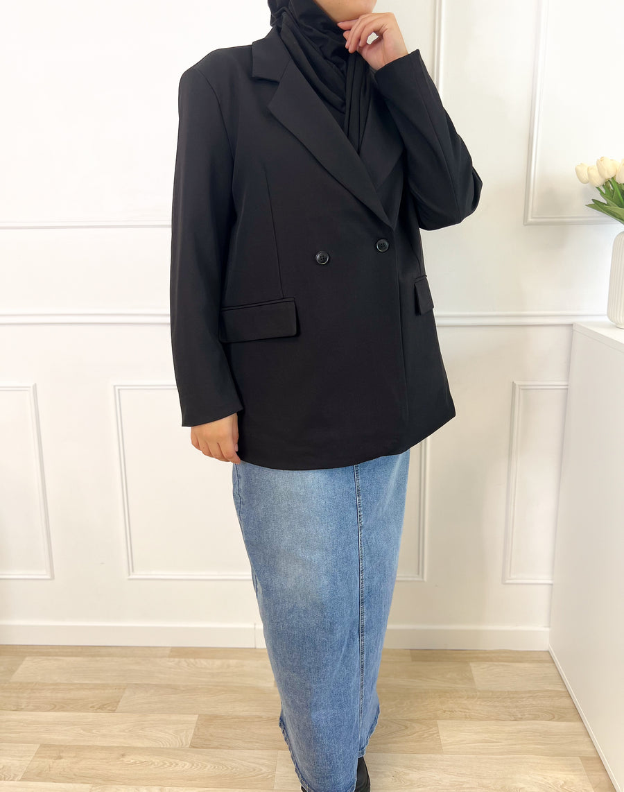 Blazer oversize - Noir